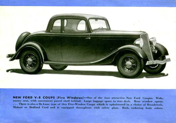 1933 Ford V-8 Foldout Page 2